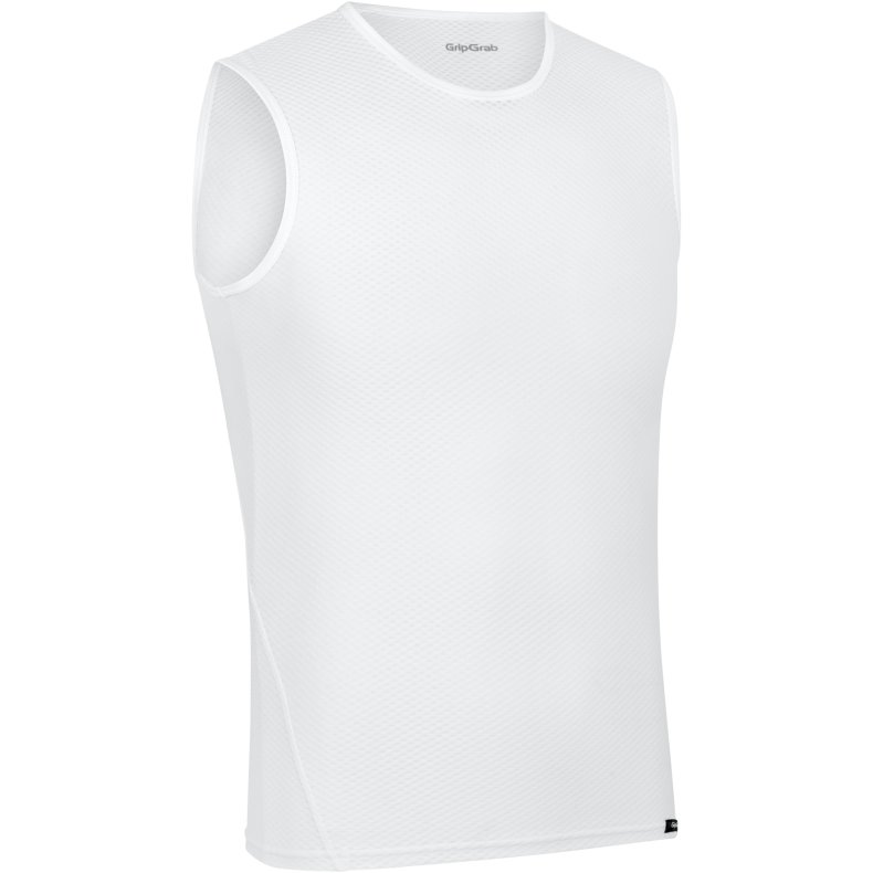 GripGrab Ultralight Mesh &AElig;rmel&oslash;s Baselayer Large Hvid