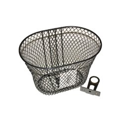 Bike Attitude frontkurv 12in-16in-18in fastmonteret 26x17x18cm sort