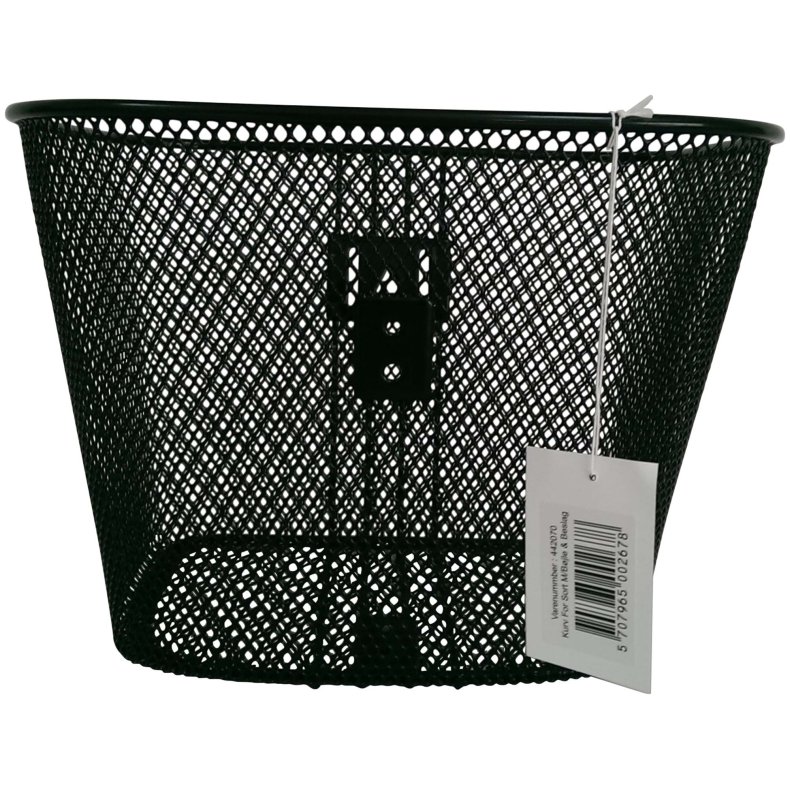 Bike Attitude Forkurv Sort Net uden tilbeh&oslash;r