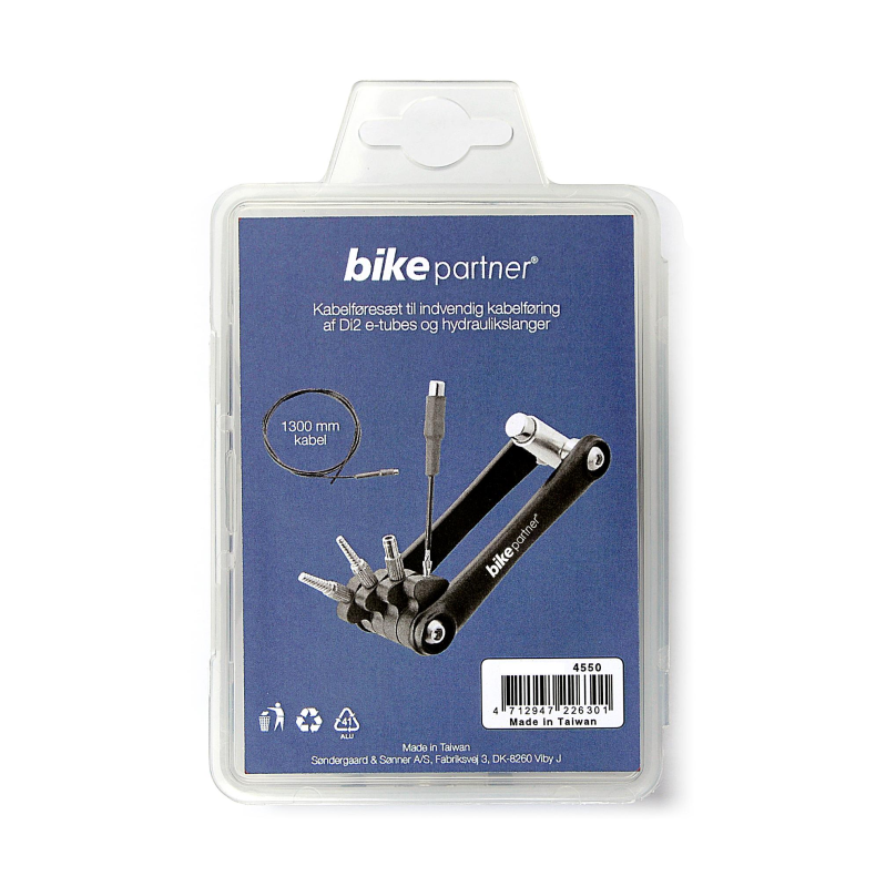 Bikepartner Kabelf&oslash;res&aelig;t til indvendig kabelf&oslash;ring og DI2