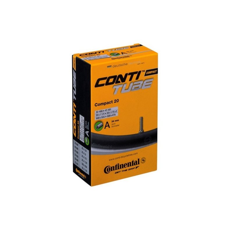 Continental Slange 20 x 1.3-1.9 (32-47x406-451) Auto Ventil