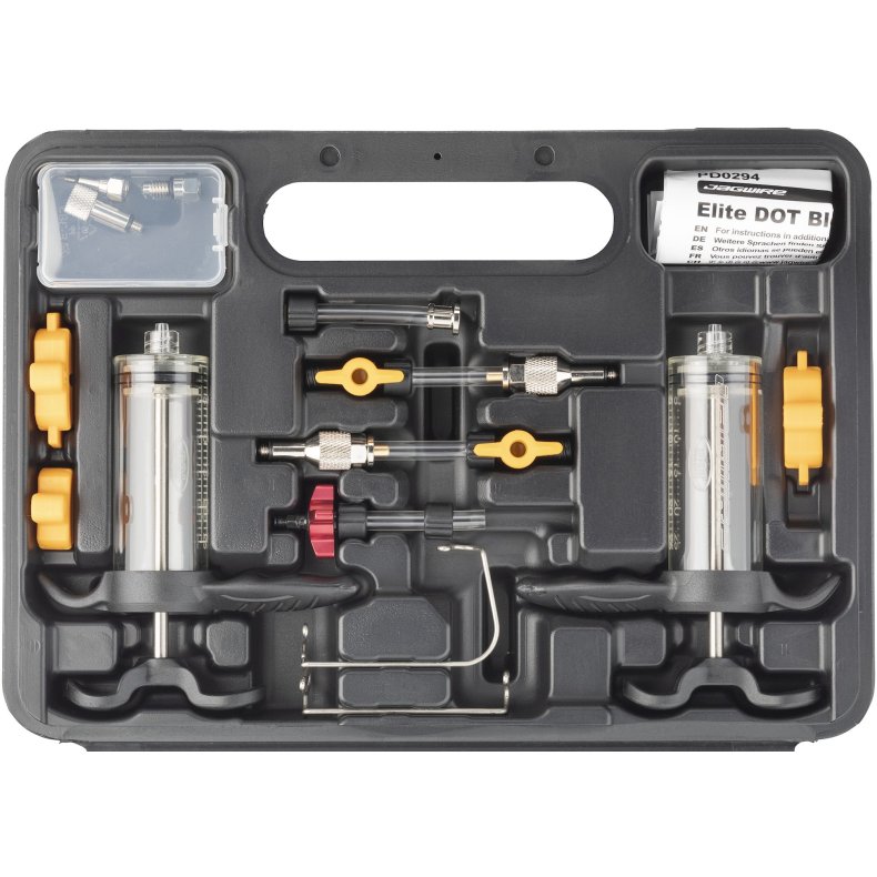 Jagwire Jagwire Elite DOT bleedkit til Avid, Formula, Hayes & Hope m. slange 160mm