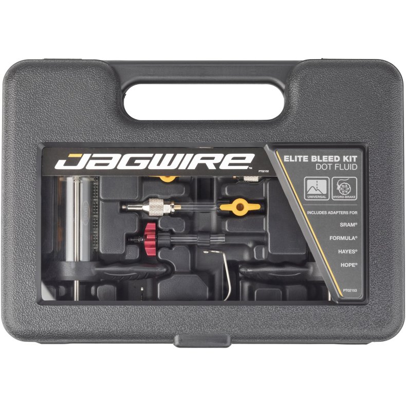 Jagwire Jagwire Elite DOT bleedkit til Avid, Formula, Hayes & Hope m. slange 160mm