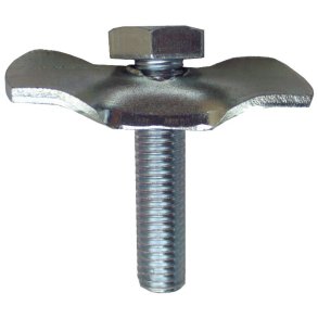 Bikepartner Beslag til støtteben Plade med M10 bolt og skive