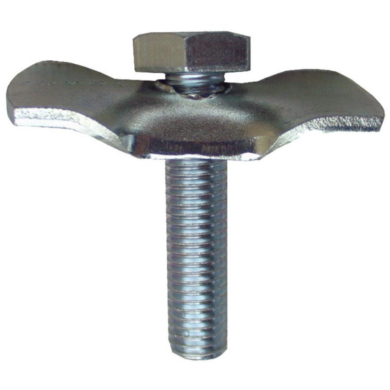 Bikepartner Beslag til st&oslash;tteben Plade med M10 bolt og skive