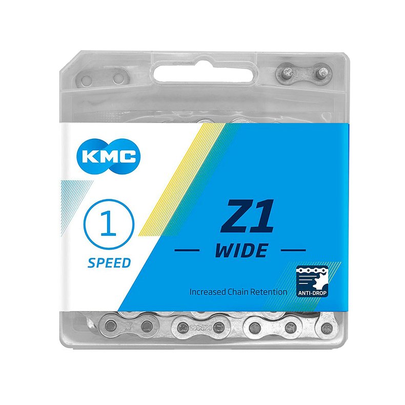 KMC K&aelig;de 1 - 7 gear Z1 1/2"x1/8" Bred 112led