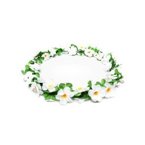 Basil Blomsterranke 130cm Hvid