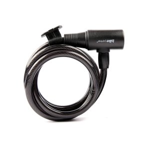 Bikepartner Lås kabel 1800mm x 10mm med nøgle