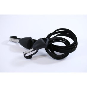 Gazelle Bagagestrop rustfri stålkrog Sort / Sort