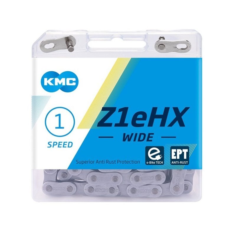 KMC K&aelig;de 1 - 7 gear 1/2x 1/8 Z1eHX 112 Led (E-BIKE)