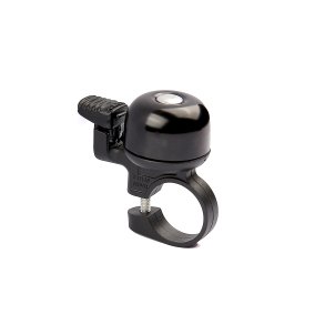Bikepartner Ringklokke alu Sort m.skrue BULK