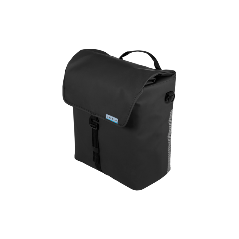 Gazelle Cykeltaske Deluxe Enkelt Sort