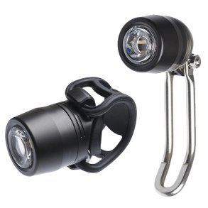 Abus Forlygte Aries genopladelig sort