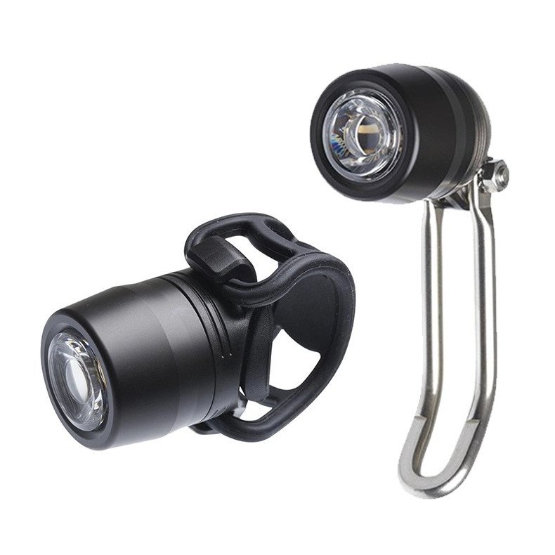 Abus Forlygte Aries genopladelig sort