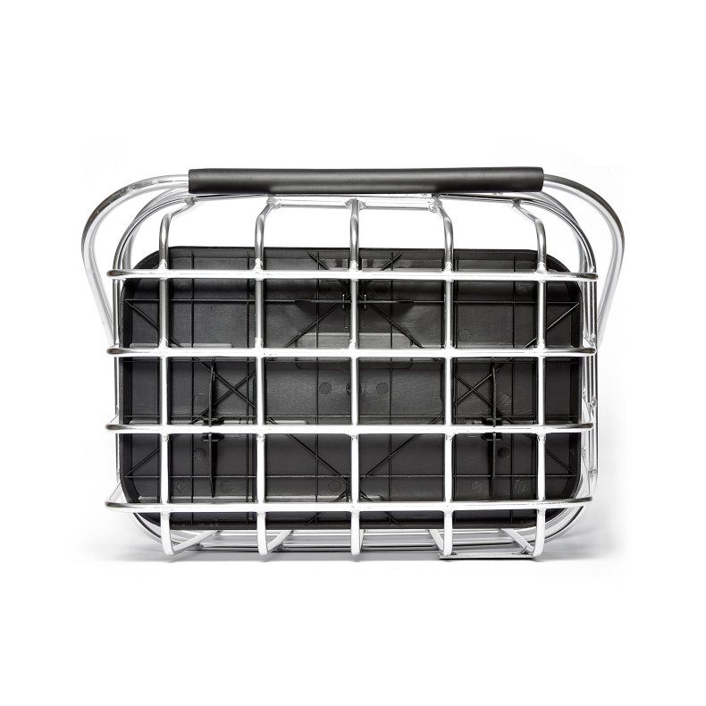 Bikepartner Frontkurv inkl. styradapter med l&aring;s s&oslash;lv