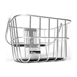 Bikepartner Frontkurv inkl. styradapter med l&aring;s s&oslash;lv