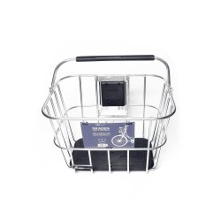 Bikepartner Frontkurv inkl. styradapter med l&aring;s s&oslash;lv