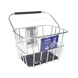 Bikepartner Frontkurv inkl. styradapter med l&aring;s s&oslash;lv