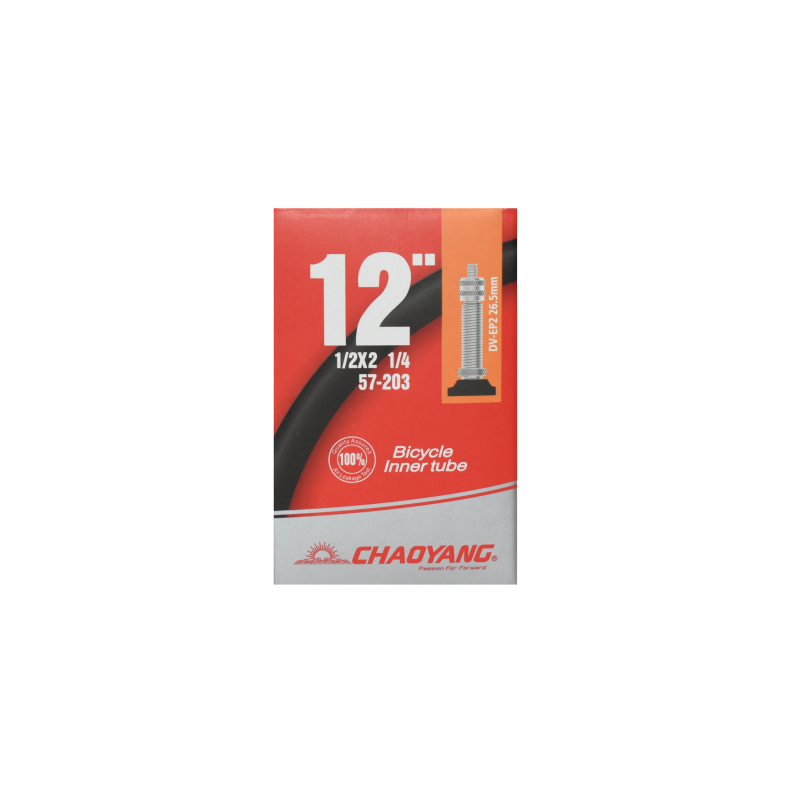 Chaoyang Slange 12-1/2" x 2-1/4 Dunlop Ventil