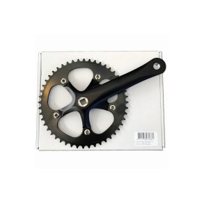 Mixbike Kranksæt Solid 48T 170mm 3/32 Alu Sort