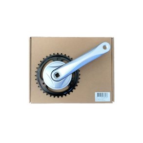 Mixbike Kranksæt Pro 36T 170mm 3/32? Alu Sølv