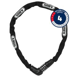 Abus K&aelig;del&aring;s 5805 Med kode 5805C/110 Sort