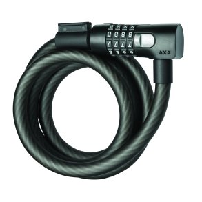 AXA Spirallås Resolute Klar 1800x15mm med kode