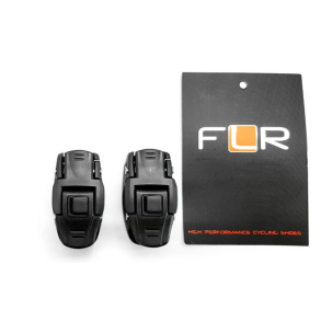 FLR Spænde 2 stk til FLR Sko med skrælde Sort