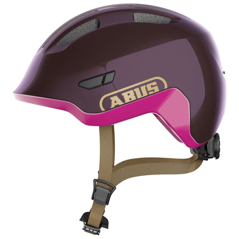 Abus Smiley 3.0 ACE LED Lilla Medium - (50-55 cm)