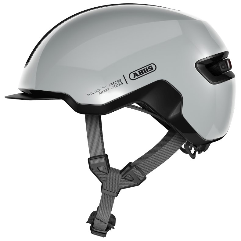 Abus HUD-Y Gr&aring; Large - (57-61 cm)