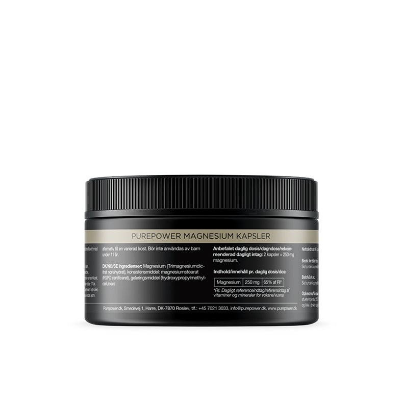 Pure Power Magnesium Neutral 90 kapsler