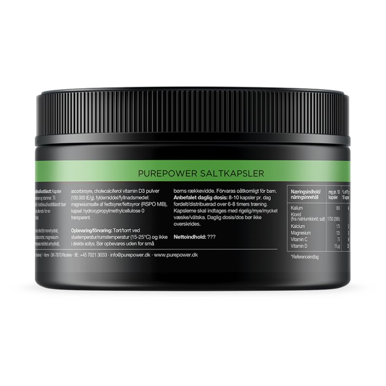 Pure Power Saltkapsler 90 stk