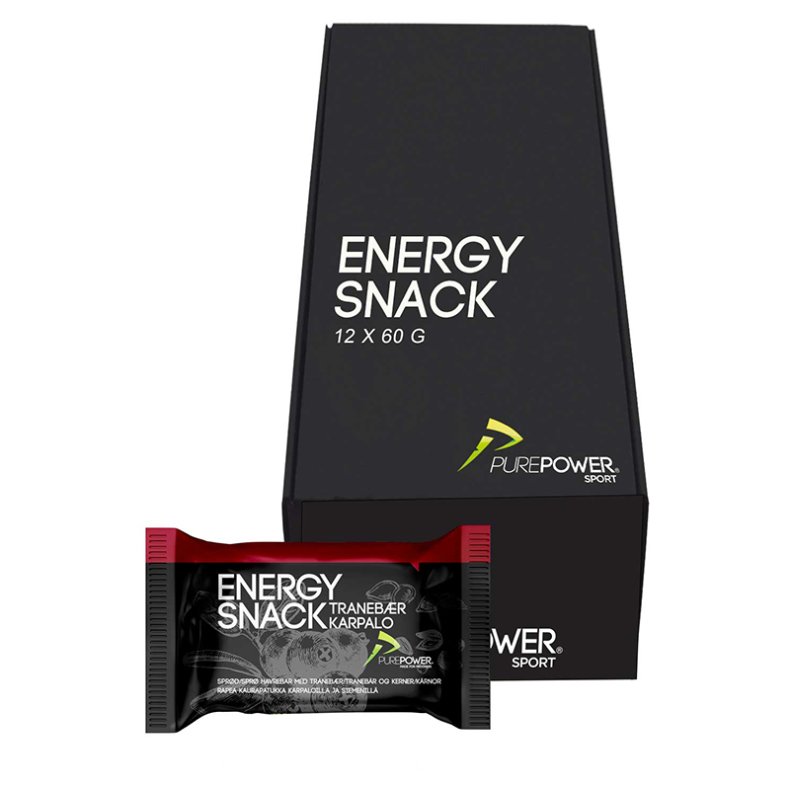 Pure Power Energibar Traneb&aelig;r Crunch