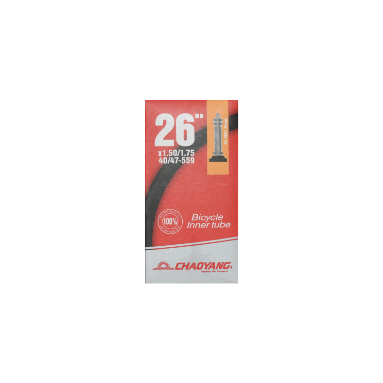 Chaoyang Slange 26 x 1.50-1.75 Dunlop Ventil 40mm