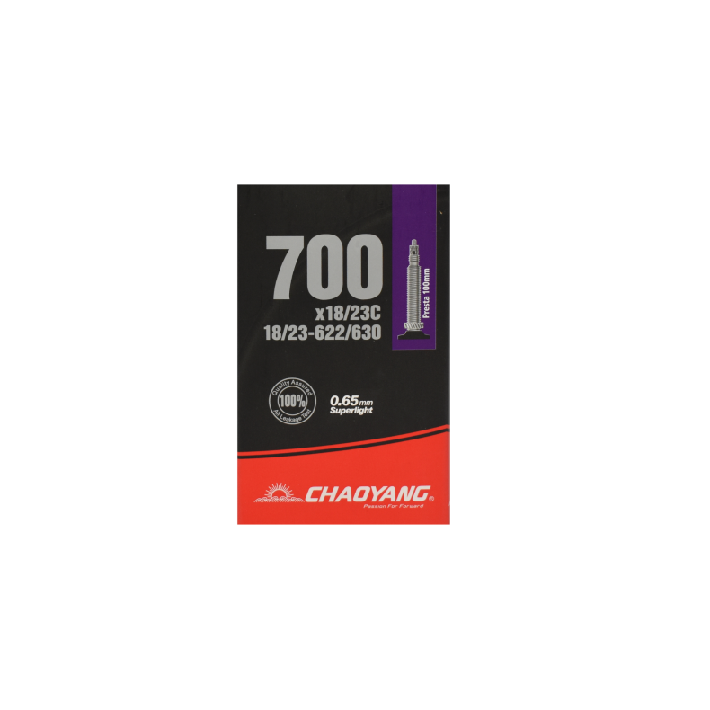 Chaoyang Slange 700 x 18-23 Racer Ventil 100mm