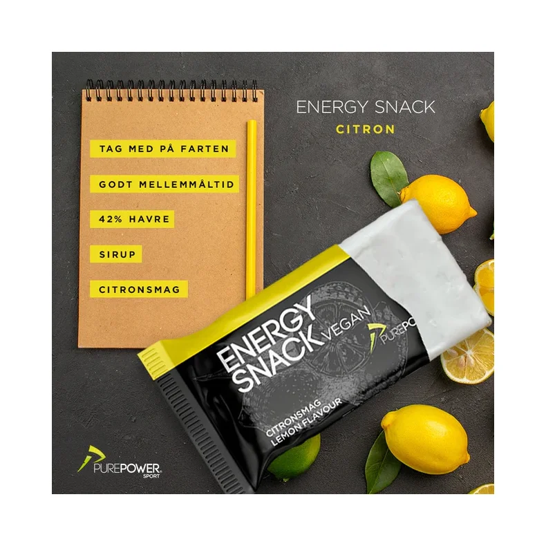 Pure Power Energibar Lemon