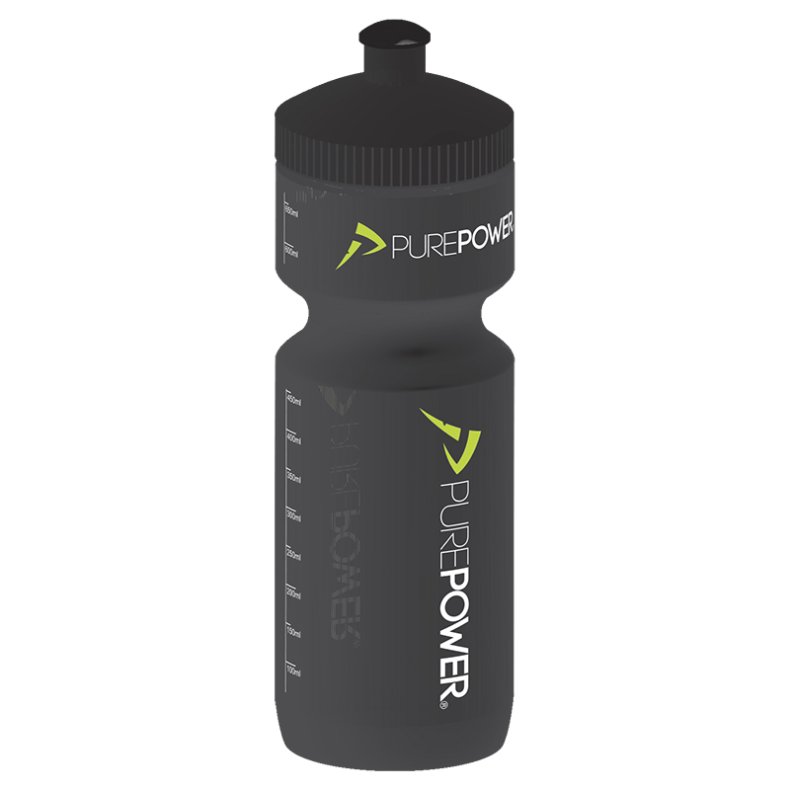 Pure Power Drikkeflaske R&oslash;gfarvet/Gul
