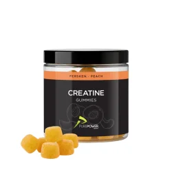Pure Power Kreatin vingummi Fersken 60 stk