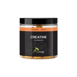 Pure Power Kreatin vingummi Fersken 60 stk