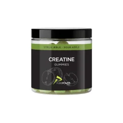 Pure Power Kreatin vingummi Sour &aelig;ble 60 stk