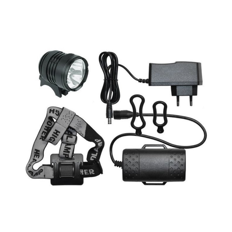 Bikepartner Lygtes&aelig;t 2500 Lumen 4 Led + 3 Funktioner