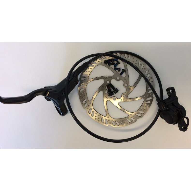 Bike Attitude Skivebremse Bag Hydrau m/greb/kabel/calib/skive