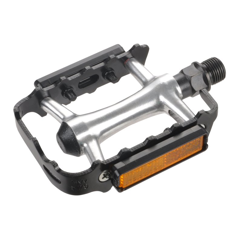 Bike Attitude MTB pedal alu bodyramme boron aksel 916in 264g s&oslash;lvsort