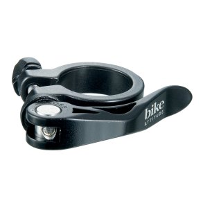 Bike Attitude Sadelklampe Med QR 34.9 Sort