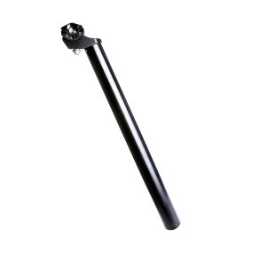Bikepartner Sadelpind 27.2 x 400mm Sort