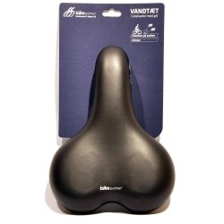 Bikepartner Sadel MOLLIS Sort Gel Unisex 60&deg; Relaxed