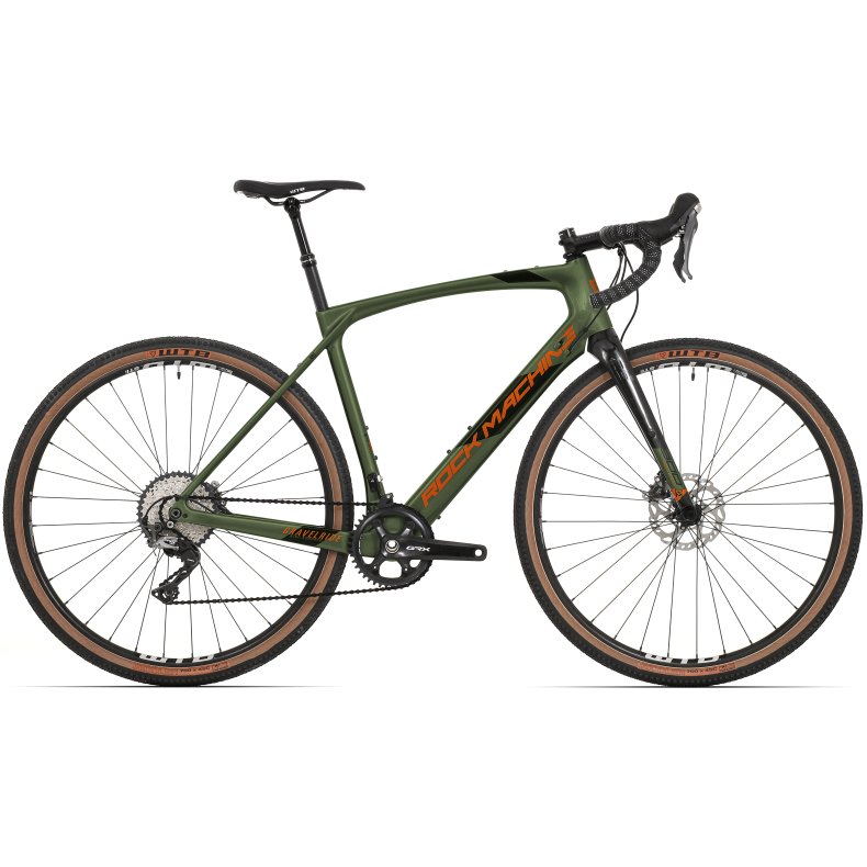 Rock Machine Gravelride CRB 900 Mat Khaki/Neon Orange/ 52cm
