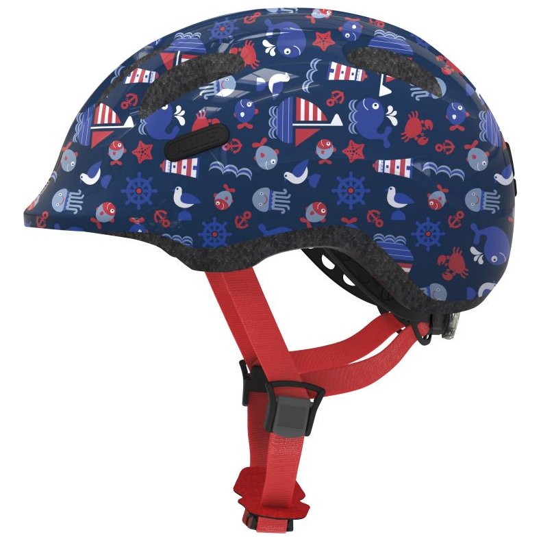 Abus Smiley 2.1 blue maritim S Bl&aring; Small - (45-50 cm)