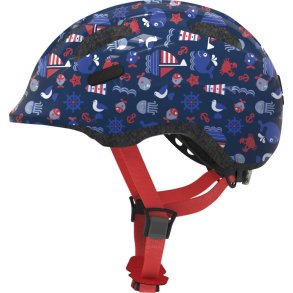 Abus Smiley 2.1 blue maritim M Blå Medium - (50-55 cm)