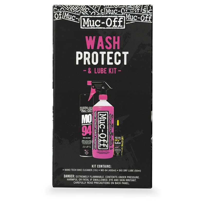 Muc-Off Reng&oslash;rings Kit. Wash. Protect & Dry Lube Ki